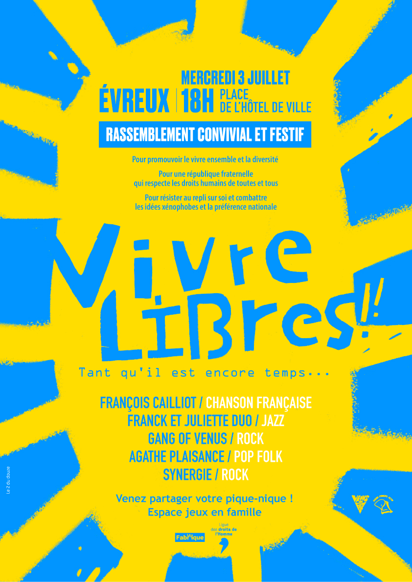 Vivre libres !!!